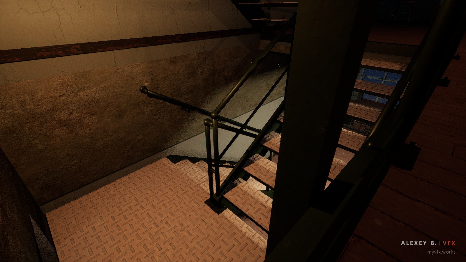 Tower stairs